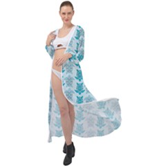 Sea Turtle Sea Animal Maxi Chiffon Beach Wrap by Dutashop