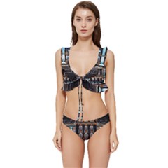 Catherine-s-palace-st-petersburg Low Cut Ruffle Edge Bikini Set