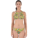 Seamless Pattern With Doodle Bunny Perfectly Cut Out Bikini Set View1