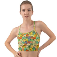 Seamless Pattern With Doodle Bunny Mini Tank Bikini Top by uniart180623