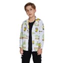 Vector-pattern-with-cute-giraffe-cartoon Kids  Windbreaker View2