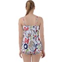 Animals-pattern Babydoll Tankini Set View2