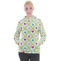 Birds-pattern-background Women s Hooded Pullover View1