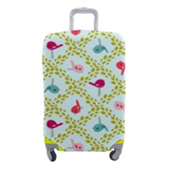 Birds-pattern-background Luggage Cover (small) by uniart180623