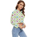 Birds-pattern-background Women s Lightweight Cropped Hoodie View3