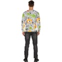 Seamless-pattern-with-wildlife-cartoon Men s Fleece Sweatshirt View4