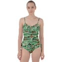 Seamless-pattern-fishes-pirates-cartoon Sweetheart Tankini Set View1