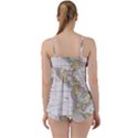 Vintage Map Of The Americas Babydoll Tankini Set View2