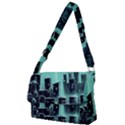 Buildings City Urban Destruction Background Full Print Messenger Bag (L) View1