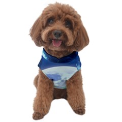 Waves Ocean Sea Tsunami Nautical Blue Dog Sweater by uniart180623