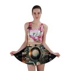 Technology Robot Internet Processor Mini Skirt by Ravend