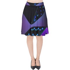 3d Ludo Game,gambling Velvet High Waist Skirt by Bangk1t