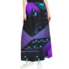 3d Ludo Game,gambling Maxi Chiffon Skirt by Bangk1t