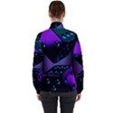 3d Ludo Game,gambling Women s High Neck Windbreaker View2