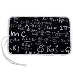 E=mc2 Text Science Albert Einstein Formula Mathematics Physics Pen Storage Case (s) by uniart180623