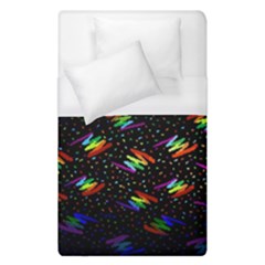 Rainbows Pixel Pattern Duvet Cover (single Size) by uniart180623