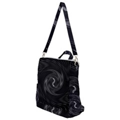 Abstract Mandala Twirl Crossbody Backpack by uniart180623