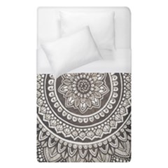 Mandala Circles Drawing Pattern Duvet Cover (single Size) by uniart180623