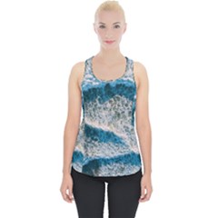 Waves Wave Nature Beach Piece Up Tank Top by uniart180623