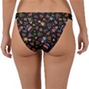 Cartoon Texture Band Bikini Bottoms View2