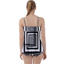 Squares Concept Design Raining Babydoll Tankini Set View2