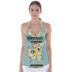 Loading Cat Cute Cuddly Animal Sweet Plush Babydoll Tankini Top by uniart180623