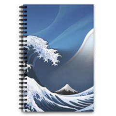 The Great Wave Off Kanagawa 5 5  X 8 5  Notebook by Grandong