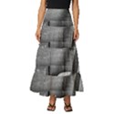 Acoustic Guitar Tiered Ruffle Maxi Skirt View1