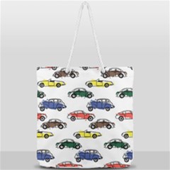 Cars Pattern Full Print Rope Handle Tote (large) by Simbadda