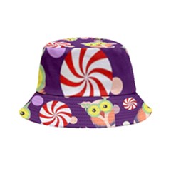 Owl Pattern Background Inside Out Bucket Hat by Simbadda