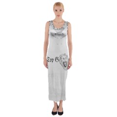 (2) Fitted Maxi Dress by Alldesigners