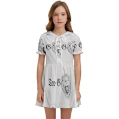 (2)dx Hoodie Kids  Sweet Collar Dress by Alldesigners