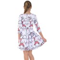 Cute-cat-chef-cooking-seamless-pattern-cartoon Smock Dress View2