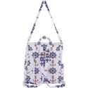 Nautical-seamless-pattern Crossbody Backpack View3