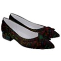 Mathematical-colorful-formulas-drawn-by-hand-black-chalkboard Women s Bow Heels View3