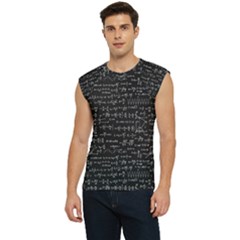 Math-equations-formulas-pattern Men s Raglan Cap Sleeve Tee by Simbadda