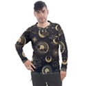 Asian-seamless-pattern-with-clouds-moon-sun-stars-vector-collection-oriental-chinese-japanese-korean Men s Pique Long Sleeve Tee View1