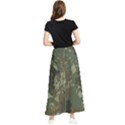 Camouflage-splatters-background Maxi Chiffon Skirt View2