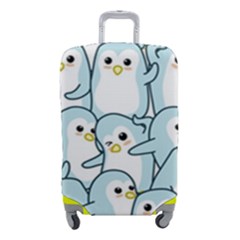 Penguins-pattern Luggage Cover (small) by Simbadda