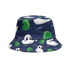 Swan-pattern-elegant-design Inside Out Bucket Hat by Simbadda