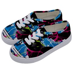 Sneakers Shoes Patterns Bright Kids  Classic Low Top Sneakers by Proyonanggan