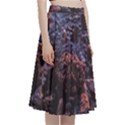 Twilight Treasures: Rocky Beachscape  A-Line Full Circle Midi Skirt With Pocket View3