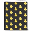 Rubber duck 8  x 10  Hardcover Notebook View1