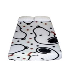 Dog Pattern Fitted Sheet (full/ Double Size) by Bangk1t