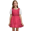 Amaranth Turbulance CAMEURUT Kids  Short Sleeve Dolly Dress View1