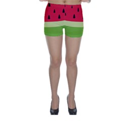 Watermelon Fruit Food Healthy Vitamins Nutrition Skinny Shorts by pakminggu