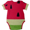 Watermelon Fruit Food Healthy Vitamins Nutrition Baby Short Sleeve Bodysuit View2