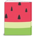 Watermelon Fruit Food Healthy Vitamins Nutrition 8  x 10  Hardcover Notebook View2