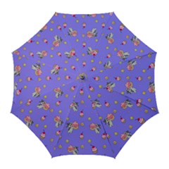 Art Pattern Design Seamless Scrapbooking Golf Umbrellas by pakminggu