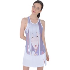 Emilia Rezero Racer Back Mesh Tank Top by artworkshop